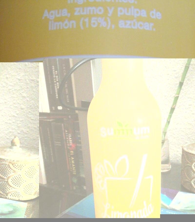 Limonada - Información nutricional