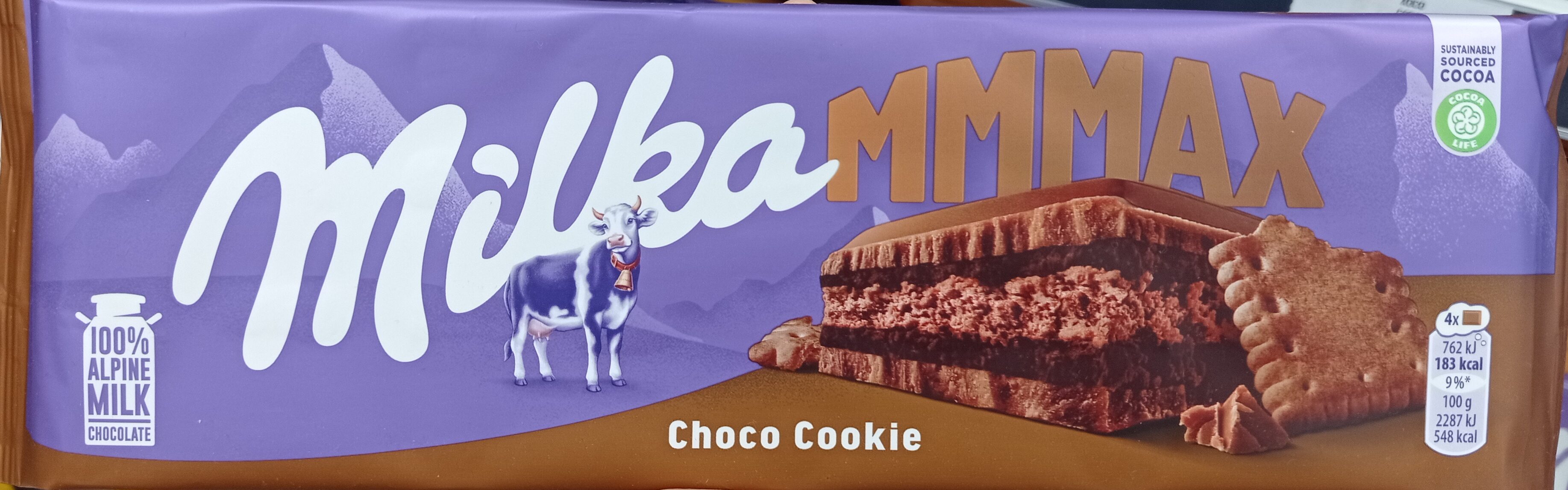 Milka Mmax Choco & Cookie - Producte - es