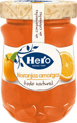 Todo natural confitura de naranja amarga - Producto