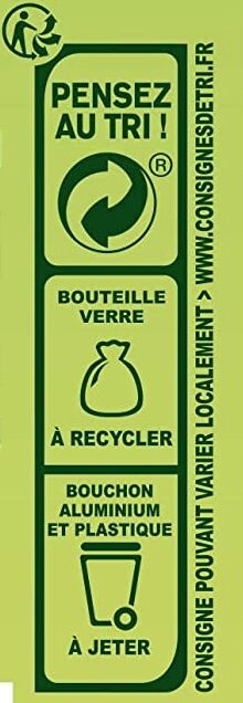 Huile d'Olive Vierge Extra Bio - Recycling instructions and/or packaging information - fr