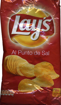 Patatas fritas al punto de sal Sin Gluten bolsa 170 g - Producte - es