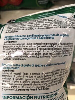 Patatas Lay's Campesinas - Ingredientes
