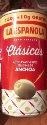 Aceitunas rellenas anchoa - Producte - es