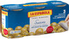 Aceitunas suaves rellenas de anchoa pack 3 latas 50 g - Product
