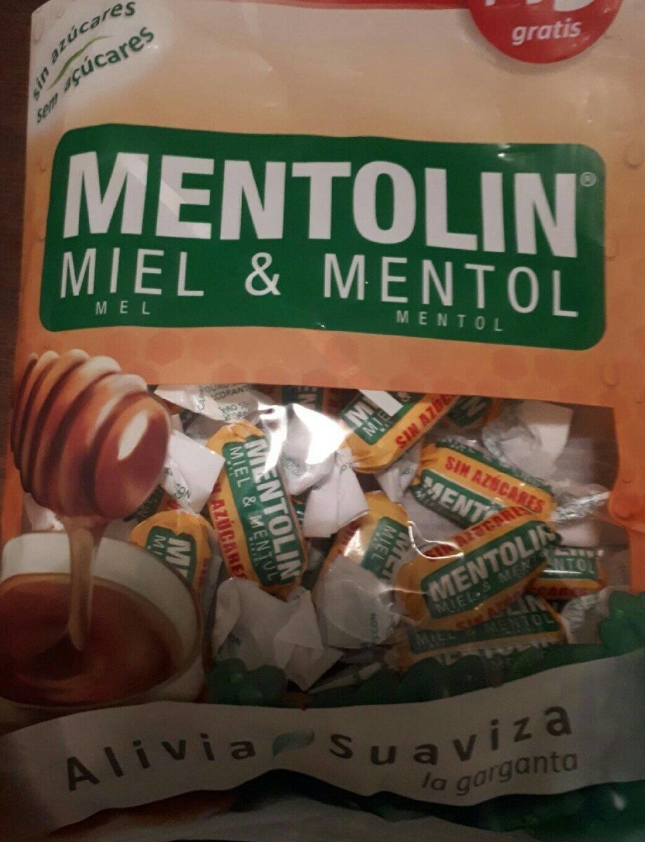 Caramels Mentolin Mel &mentol - Producte - fr