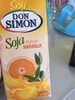 Soja sabot naranja - Producte