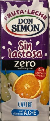Fruta + Leche sin lactosa - Product - es
