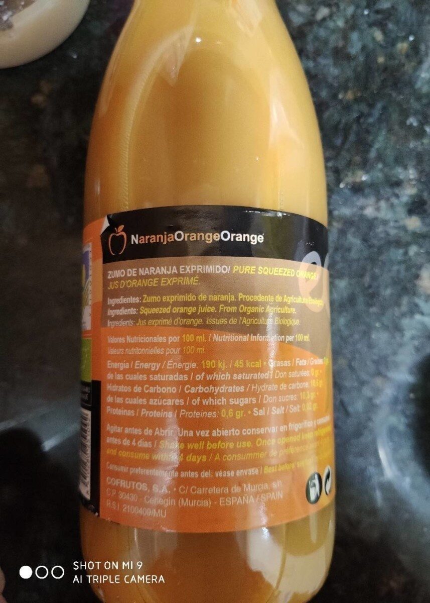 Zumo de naranja - Product - es