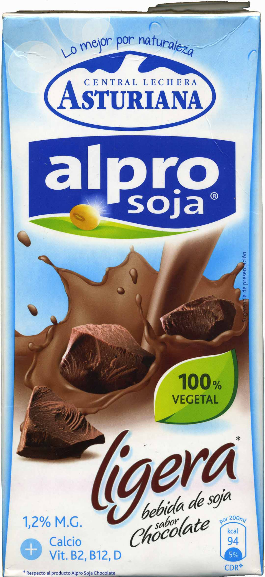 Soja ligera sabor chocolate - Producto