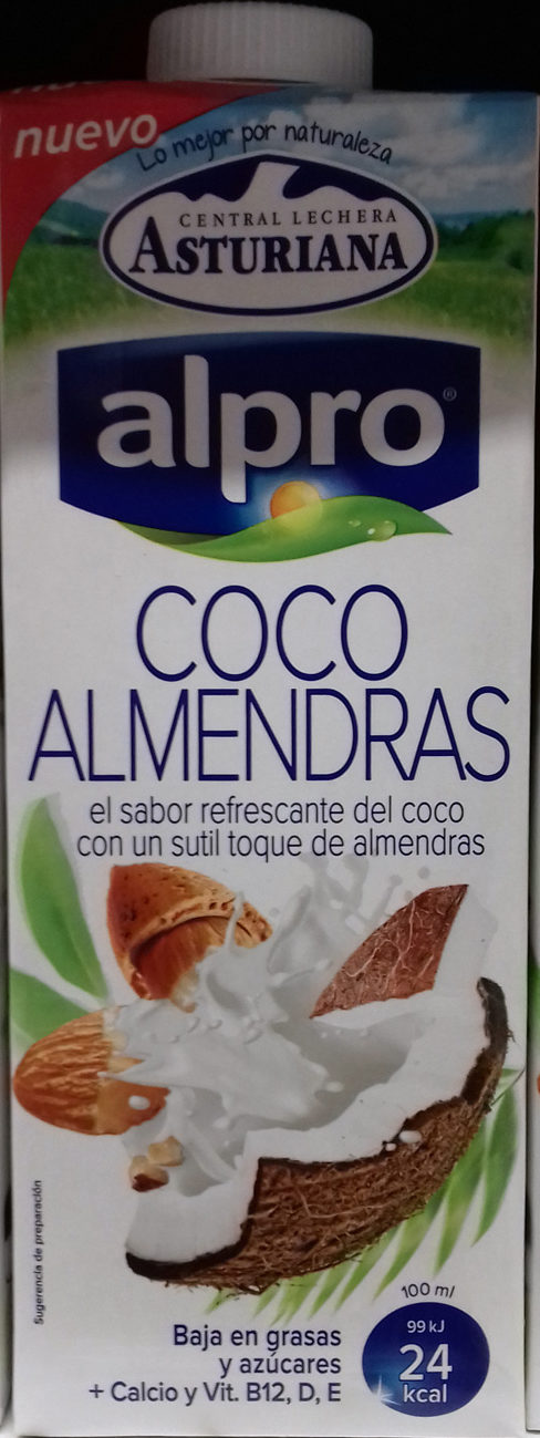 Bebida de coco almendras - Produkt - es