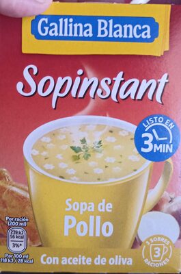 Sopinstant Sopa de Pollo - Halal status check