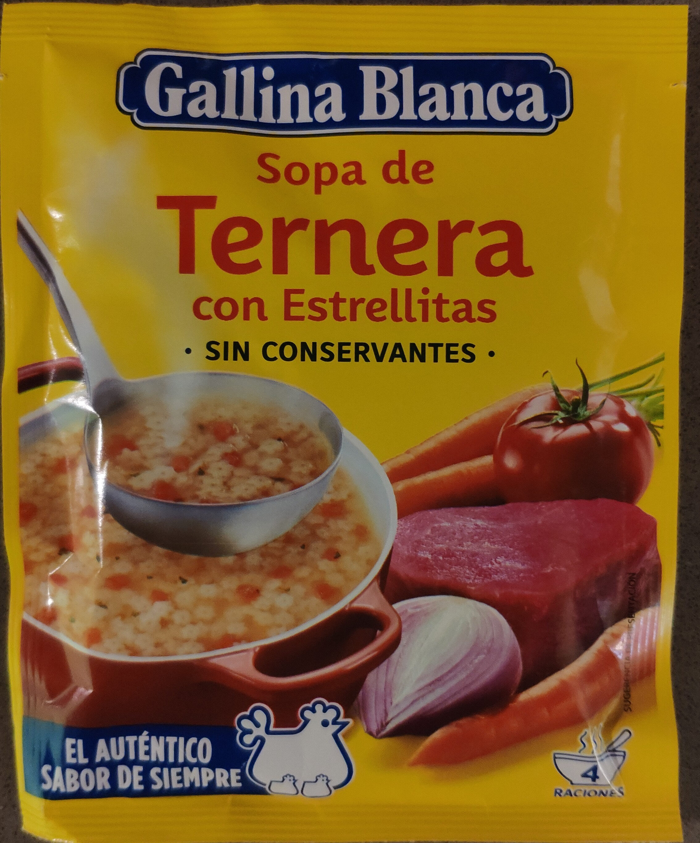 Sopa De Ternera Con Estrellitas - Producte - es