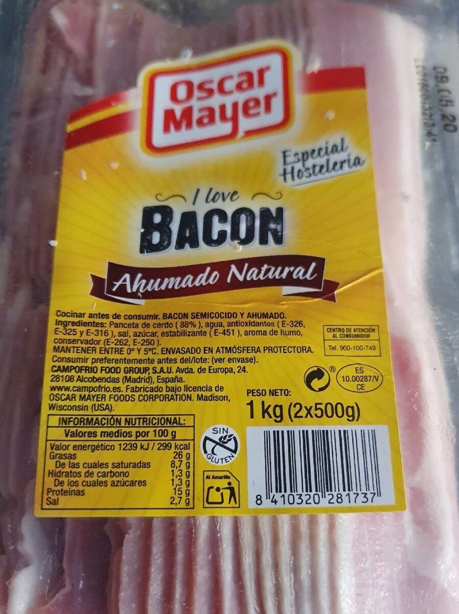 Bacon Óscar mayer - Product - es