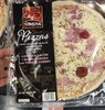 Pizzas lasca de lacón y queso curado con tomate cherry - Producte