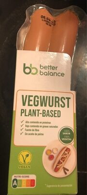 Vegwurst Plant Based - Product