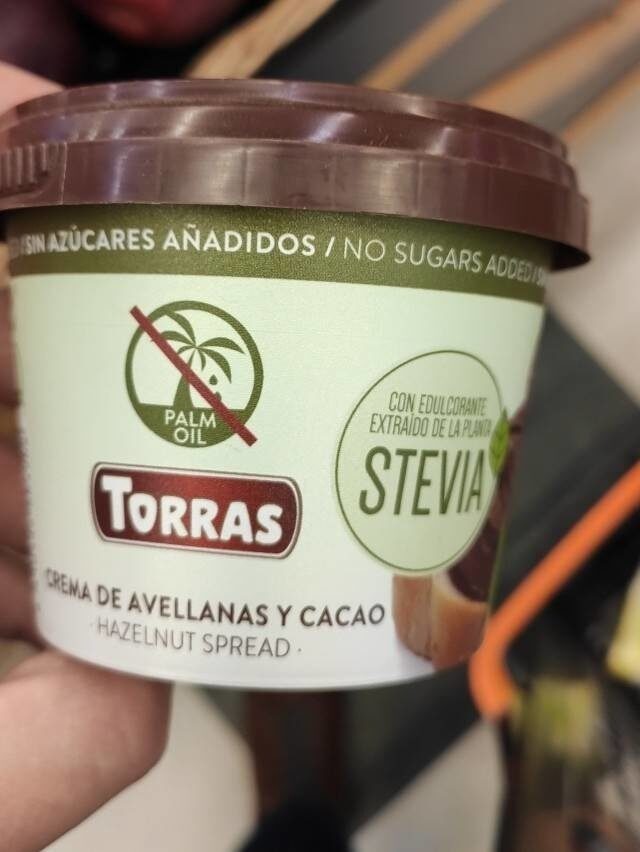 Crema de avellanas y cacao - Product - es