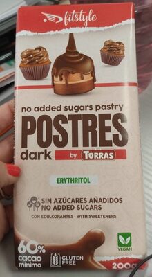Postres dark by torras - Producto
