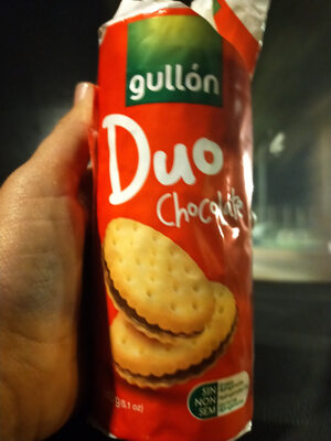 Gullon Duo Sandwich Biscuits - Producte - es