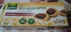 Ronditas galletas sin azúcares con chocolate negro - Product