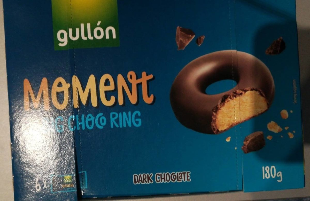Moment big choco ring dark chocolate - Produit