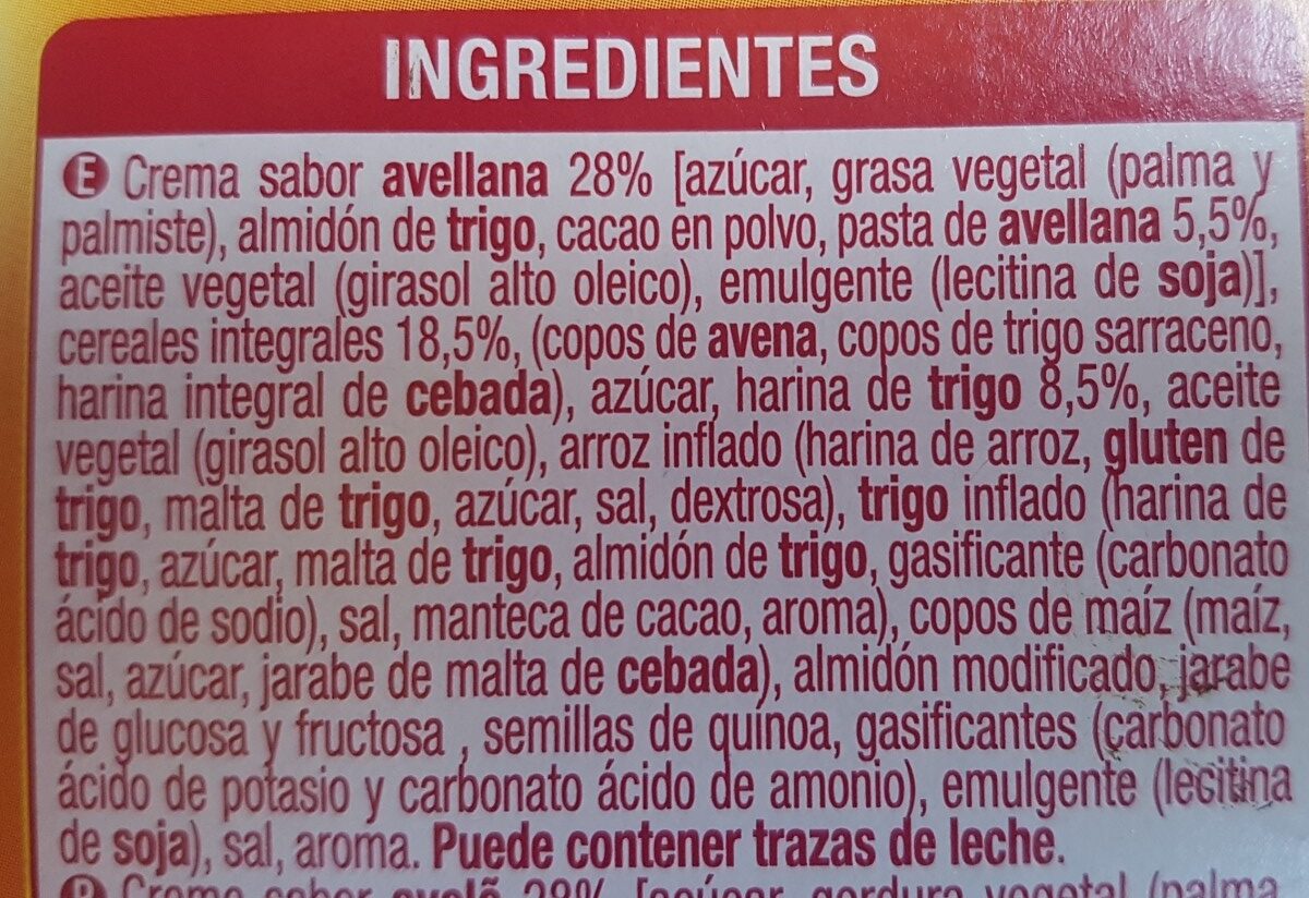 Cerealbisc - Ingredients - fr