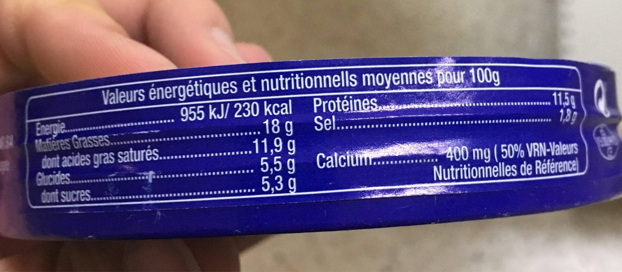 Quesitos - Nutrition facts - fr