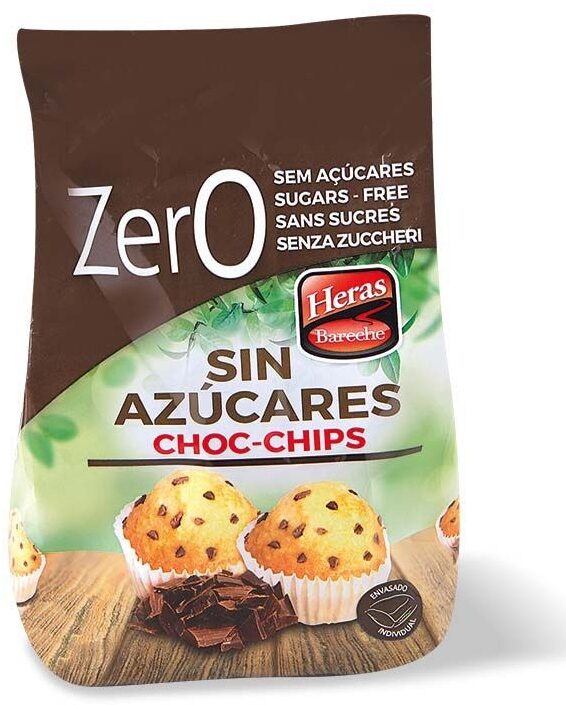 Magdalenas choc-chips zero - Producte - fr
