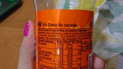Kas Naranja - Ingredientes - fr