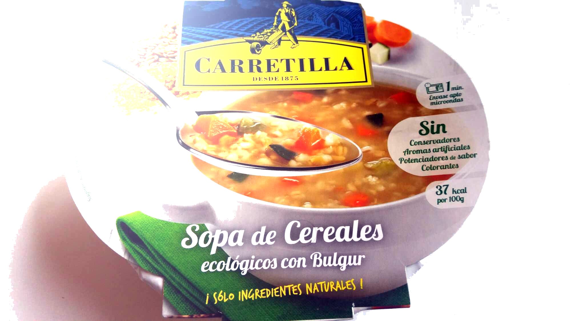 Sopa de Cereales con Bulgur - Ingredientes