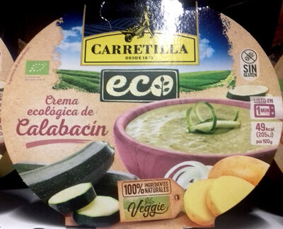 Crema ecologica de calabacin - Product - es