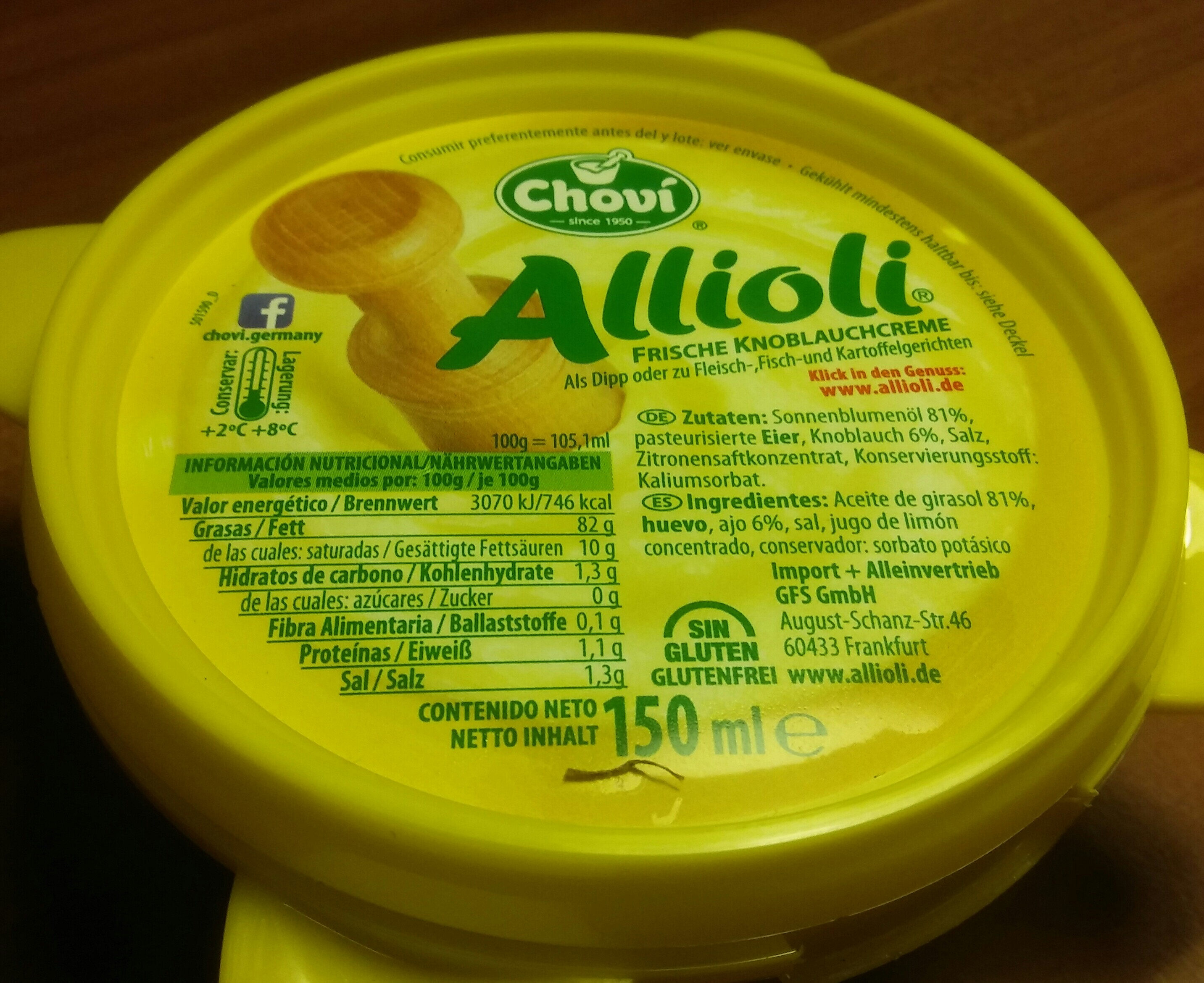 Choui Allioli - Produkt