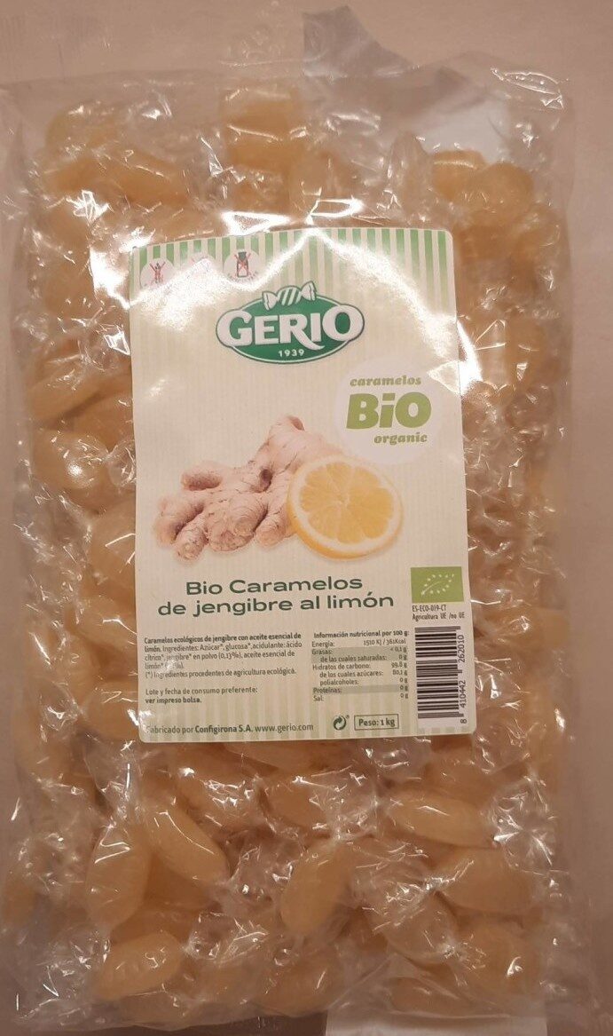 Bio Caramelos de jengibre al limón - Product - es