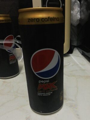 Pepsi Max Zero Cafeína - Producto