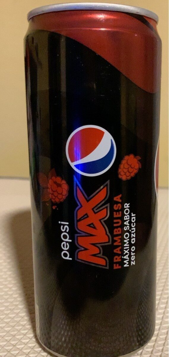 Pepsi Max Frambuesa - Producto