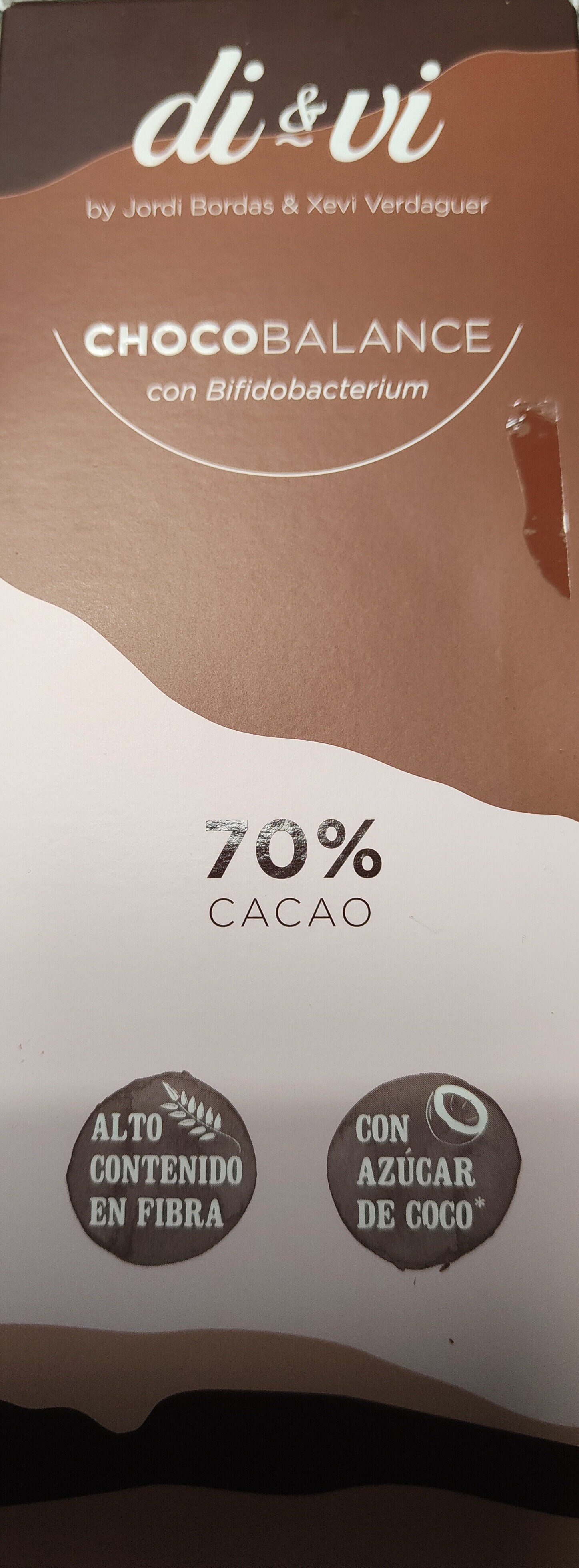ChocoBalance 70% cacao - Producto