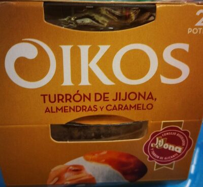Oikos Yogur griego con Turrón de Jijona - Producte - es