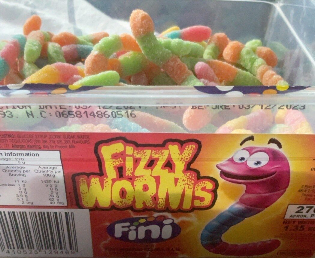Fizzy Worms - Product