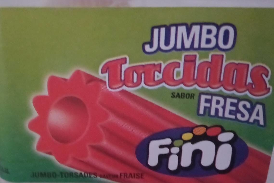 Jumbo torcidas Fresa - Producte - es