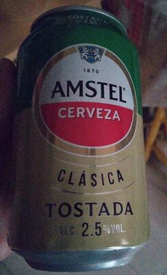 Amstel cervezas clásica tostada - Product - es