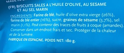 Tortas De Aceite Orange - Ines Rosales - Ingredients - fr