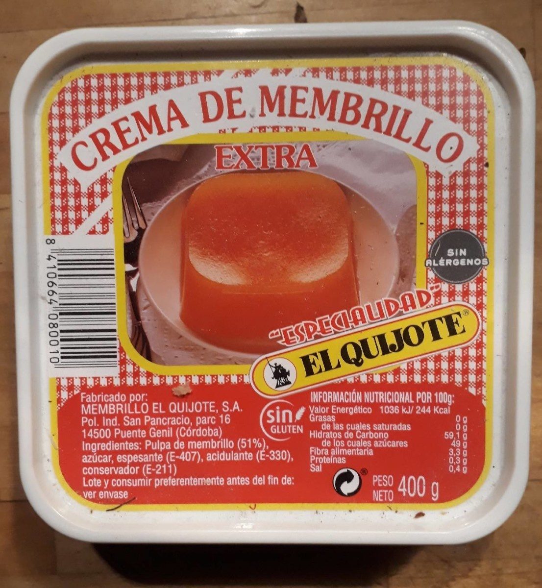 Dulce de membrillo - Product - fr