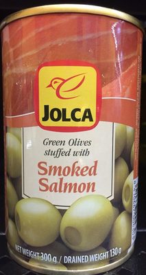 Jolca Olives Green, Stuffed with Smoked Salmon - Producto