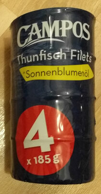 Thunfisch Filets in Sonnenblumenöl - Product