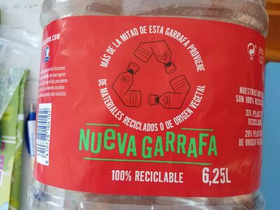 Agua mineral natural - Instruccions de reciclatge i/o informació d’embalatge - es