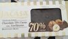 Turrón 70% cacao con avellanas - Product