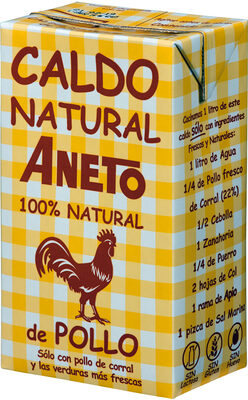Caldo Natural Aneto de Pollo - Producto
