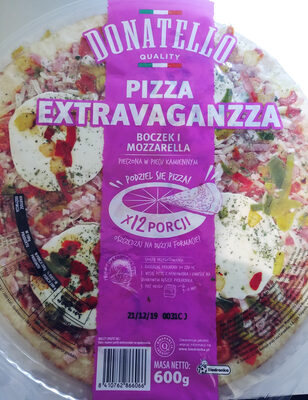 Pizza z boczkiem i serem mozzarella - Produkt