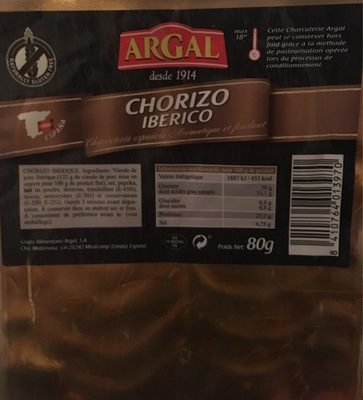 Chorizo Iberico - Product - fr