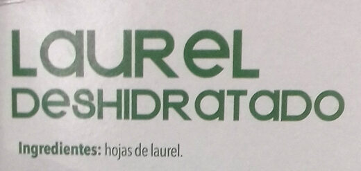 Laurel Deshidratado - Ingredientes
