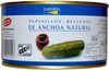 Pepinillos rellenos de anchoa natural - Producte